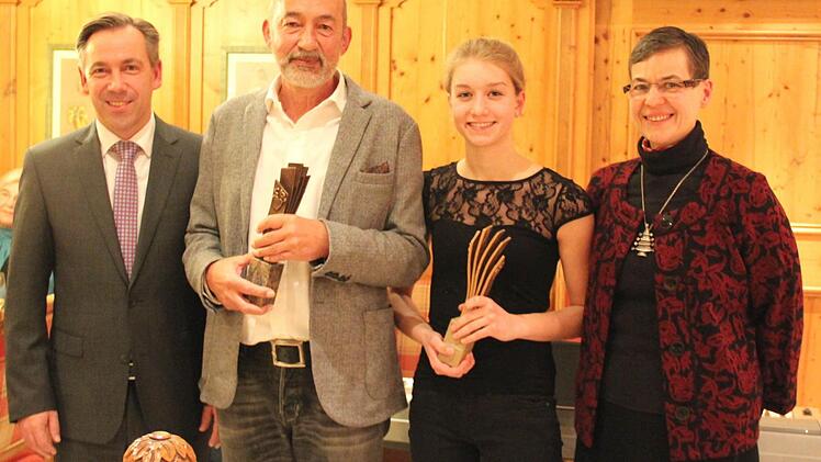 Alexander Tritthart, Josef Hirthammer, Henrike Fröhlich und Regina Klatte