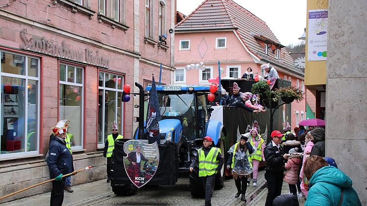 Faschingsumzug in Bad Brückenau 2020 Foto: Ulrike Müller