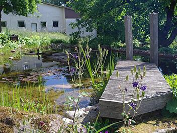 Der "zertifizierte Naturgarten" von Marion und Michael Herbert in Motten wird am 26. Juni unter anderem zu sehen sein.