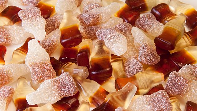 Fruchtgummi, Gummib&auml;rchen, Colafl&auml;schchen