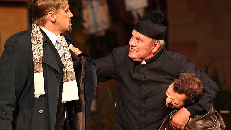 Szene aus Don Camillo und seine Herde. Foto: Jürgen Gärtner