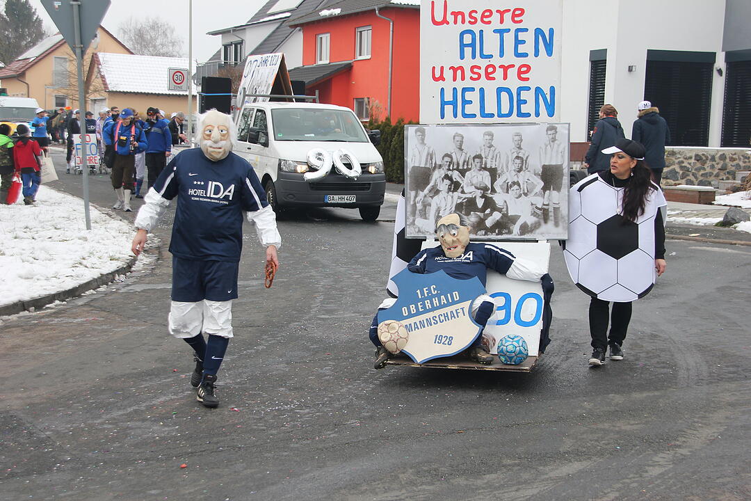 Faschingsumzug in Oberhaid