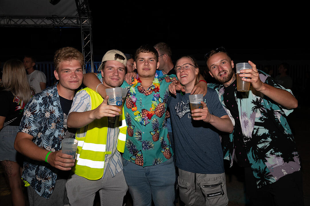 Impressionen von der Partynacht