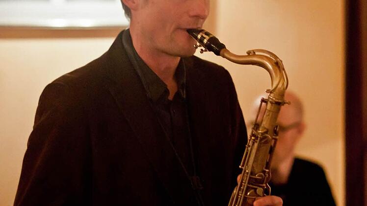 Der Saxofonist Till Martin gastierte mit seinem Quartett im Ratskeller.Foto: Jochen Berger