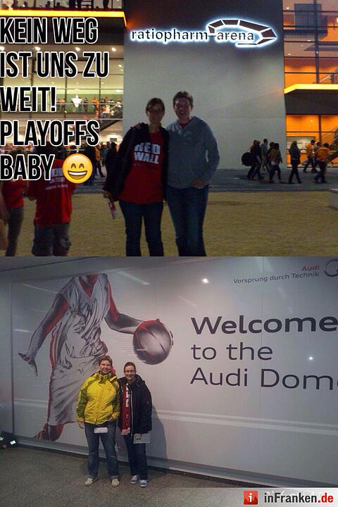 Vorfreude auf das Finalspiel der Brose Baskets