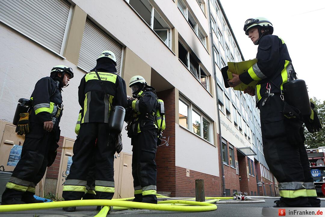 Brand in Nürnberg-Gostenhof