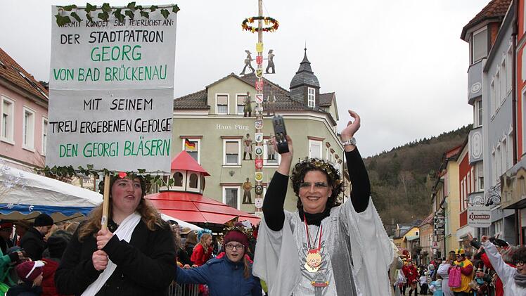 Faschingsumzug in Bad Brückenau 2019 Foto: Ulrike Müller