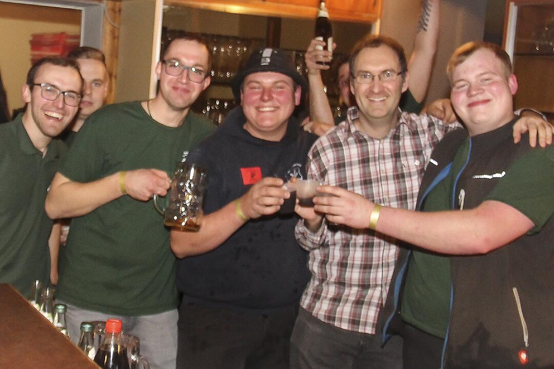 Es spielte die Band "Stoapfälzer-Spitzbuam".