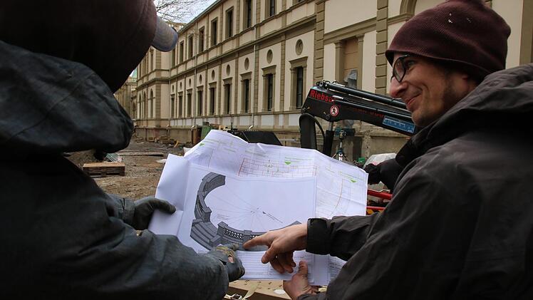 Eindrücke von der Baustelle Luitpoldbad. Foto: Ralf Ruppert