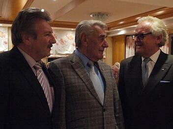 von links: Bernhard Schwab, Christoph Maier, Hans Wormser  Foto: Lindner