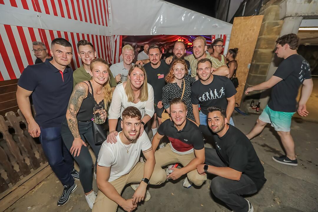 Endlich wieder Partystimmung im Sandgebiet