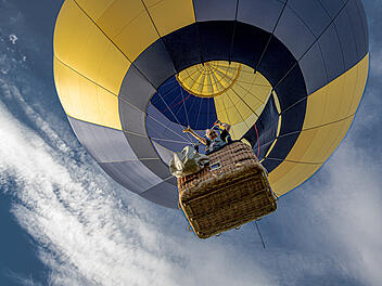 Heißluftballon