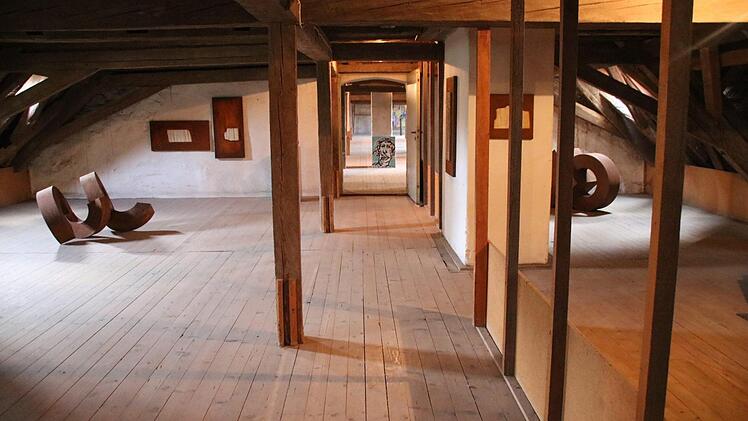 Kunst in der Klostermühle. Foto: Heike Beudert