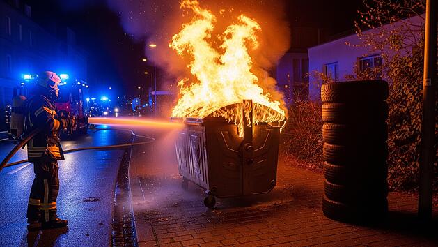 Mehrere Brandstiftungen im W&uuml;rzburger Stadtgebiet &ndash; Brandstifter stellt sich der Polizei
