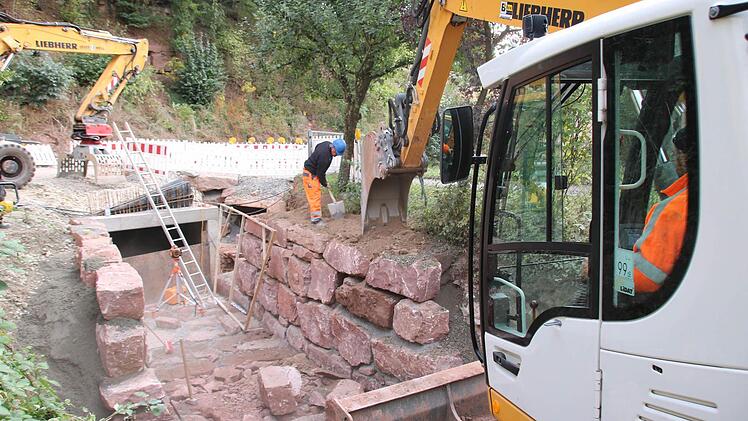 Arbeiten am Schrenkgraben. Foto: Ralf Ruppert