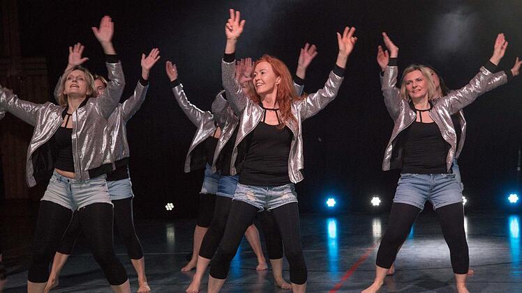 Die "Jazz-Dance-Crew" des  TS Lichtenfels Klaus Gagel