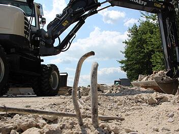 Die Bauarbeiten an der Bundesstraße 85 haben begonnen. Foto: Marco Meißner