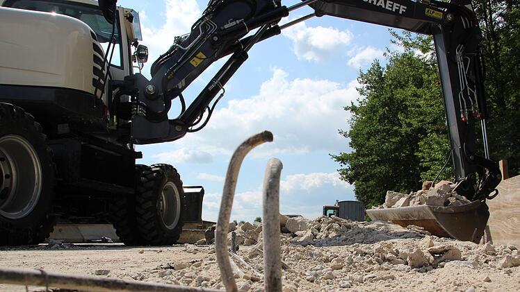 Die Bauarbeiten an der Bundesstraße 85 haben begonnen. Foto: Marco Meißner