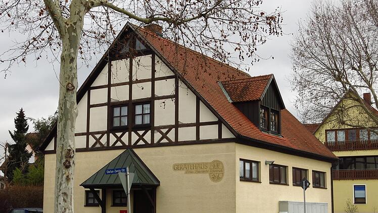Das Gerätehaus der Freiwilligen Feuerwehr Effeltrich Foto: Dagmar Niemann