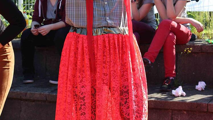 Eindrücke vom Abi-Scherz. Foto: Isabel Dill