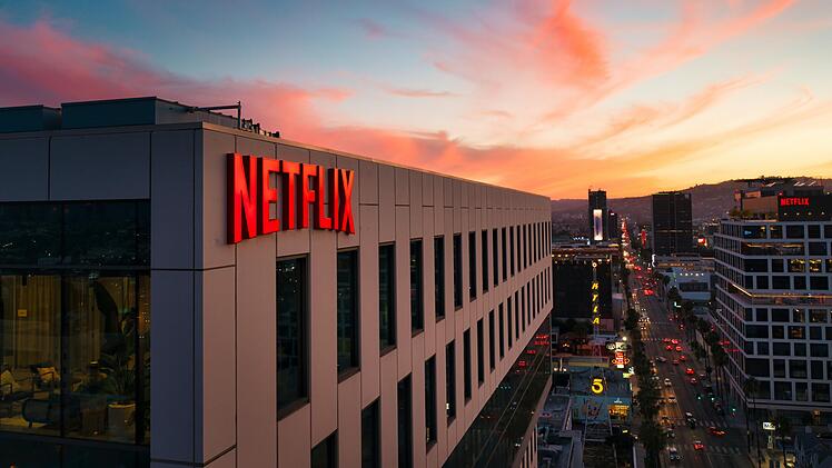 Netflix-Gebäude in Los Angeles.