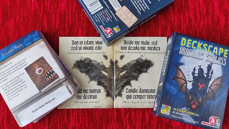 Deckscape - Draculas Schloss - Rezension des Escape-Room-Kartenspiels