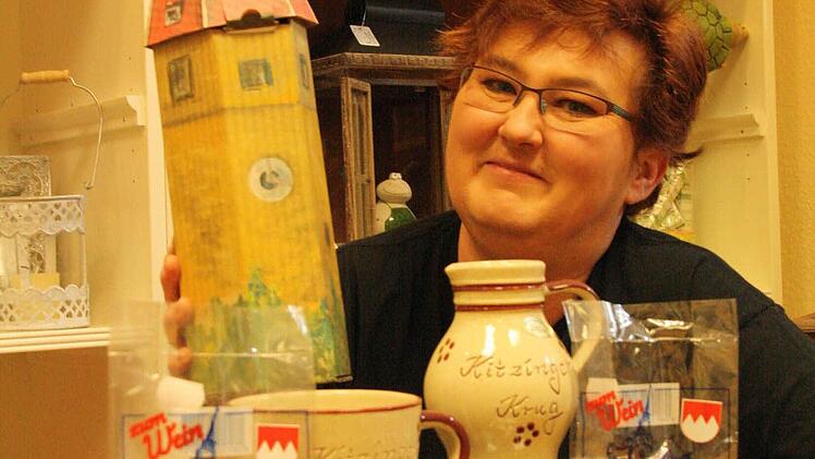 Wieder da: Ute Bergmann bietet sogar "Kitzinger Kätherle" an.