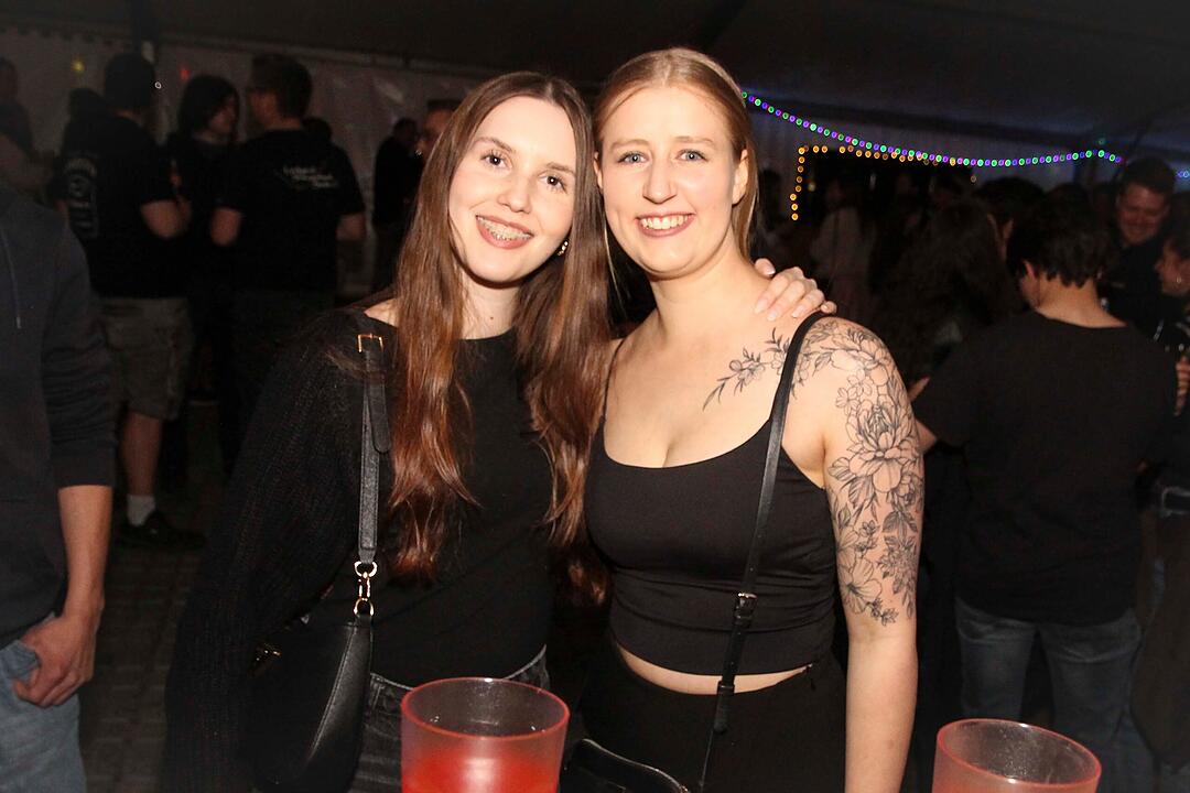 Die Partyband "highline" sorgte f&uuml;r gute Stimmung.