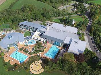 Die Therme Natur in Bad Rodach entwickelt sich positiv, wie der Kreisausschuss anhand der Geschäftszahlen feststellte. Foto: Therme Natur