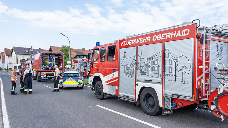 Schwerer Unfall in Oberhaid - Frau von Müllfahrzeug erfasst