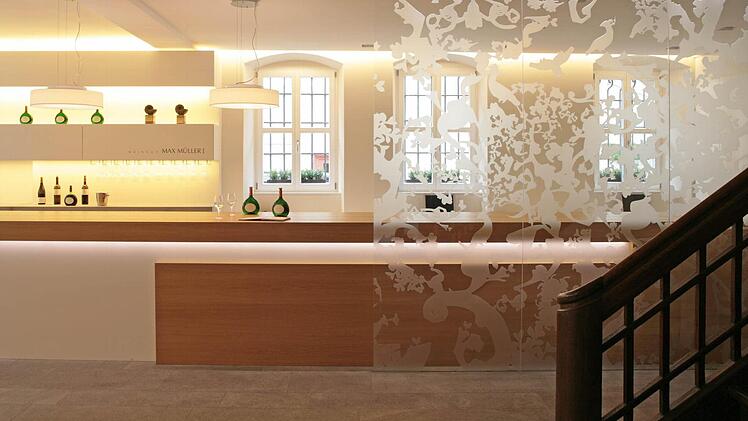 Blick in die Vinothek: Foto: Stefan Meyer