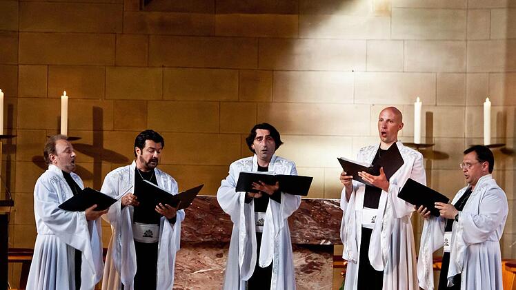 Das "Angelicus Ensemble" beeindruckte bei seinem Gastspiel in St. Augustin in Coburg. Foto: Jochen Berger