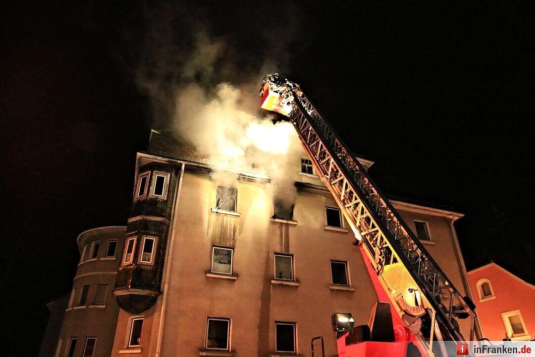 Feuer in Wohnung eines Mehrfamilienhauses in Küps