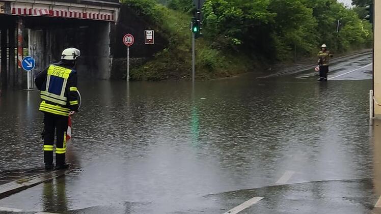 In Bamberg stand die Geisfelder Unterführung (Archivbild) infolge von Unwettern in der Vergangenheit wiederholt unter Wasser. Am vergangenen Sonntag wurde derweil die Unterführung in der Forchheimer Straße geflutet.