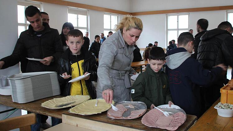 Auch die Kinder ließen es sich schmecken.