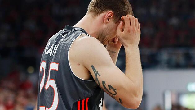 Bitter entt&auml;uscht: Bayern-Spieler Anton Gavel Foto: Daniel L&ouml;b
