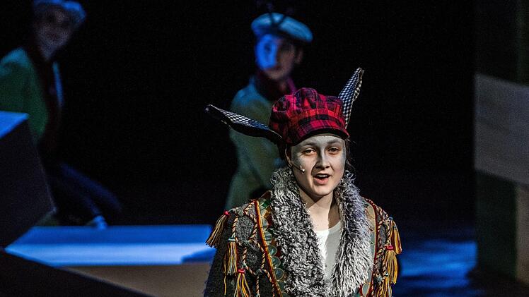 Probenimpressionen aus dem Landestheater: Die Familienoper "Pinocchio" feiert am Samstag Premiere in Coburg. Foto: Jochen Berger