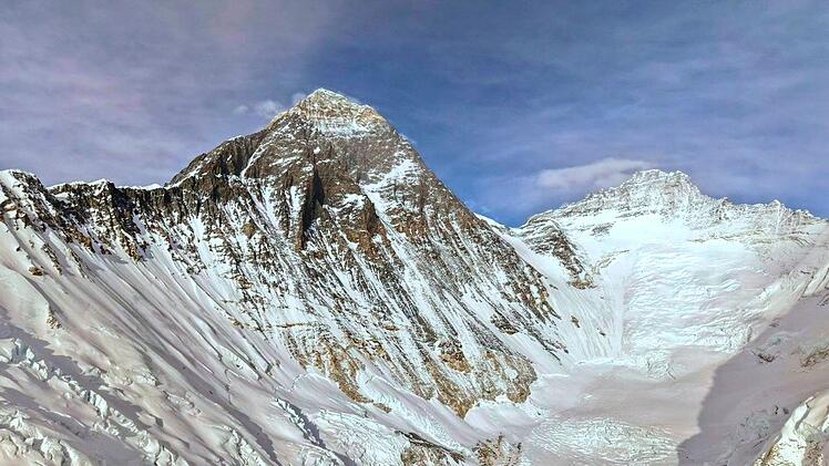 Bergsteiger am Mount Everest