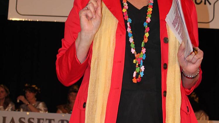 Moderatorin Heike Welscher. Foto: Veronika Schadeck