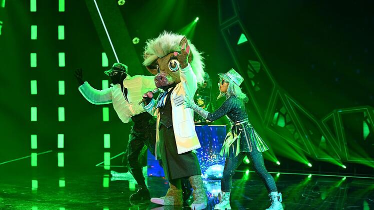 Prof. Dr. Dr. Schweinstein pr&auml;sentierte "I am what I am" (Gloria Gaynor) und "Toxic" (Britney Spears) und zog als Erste ins Halbfinale ein.