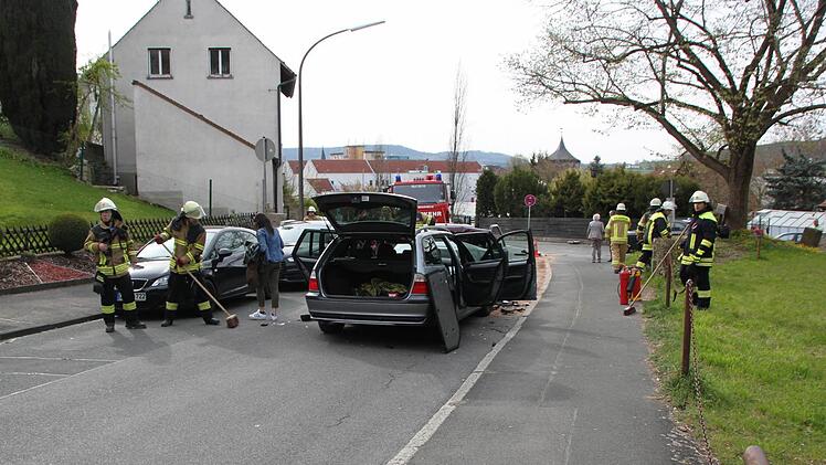Die Unfallstelle am Stadtgraben Foto: Matthias Einwag