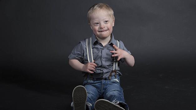 Auch ein Foto von Leo, dem vierj&auml;hrigen Sohn von Familie N&uuml;rnberger, ist bei der Ausstellung im Ertl-Zentrum zu sehen. Foto: Ibrahim &Ouml;zg&ouml;kay