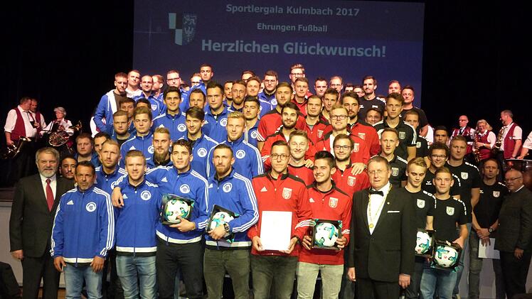 Die erfolgreichen Fußballer  Kulmbachs