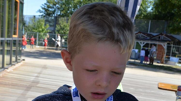 Julian (8) mag am liebsten das "Cocktail-Swimmingpool" Foto: Franka Struve