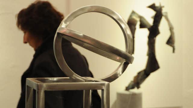 Skulptur Balance von Ralph Hartan.