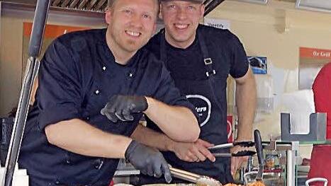 Martin Ringler (rechts) mit seinem Bruder Chris. Foto: privat