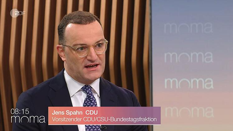 Jens Spahn hat im ZDF-Moma erneut für ein Wehrdienst-Losverfahren ausgesprochen.