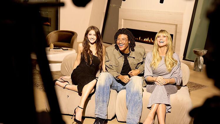 Wie sieht das Leben von Leni Klum, Henry Samuel und Heidi Klum (von links) abseits des Laufstegs aus?