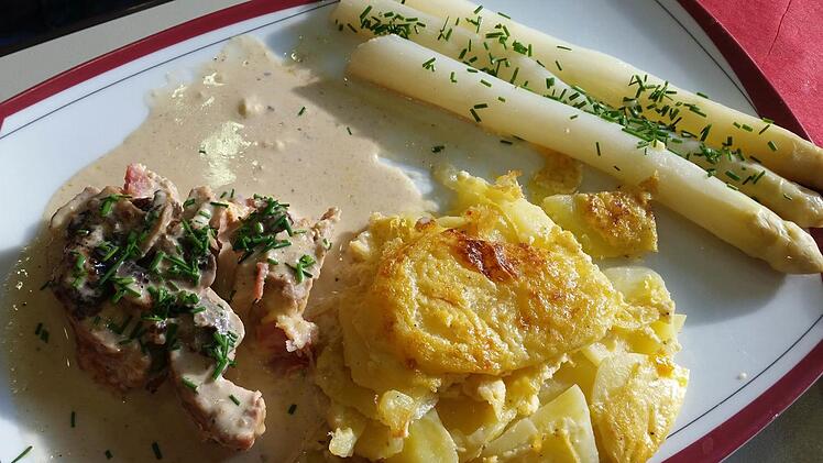 Die Hauptspeise der Schmidhubers