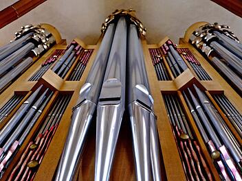 Die Klais-Orgel in der Stadtpfarrkirche Hammelburg. Foto: Gerd Schaar